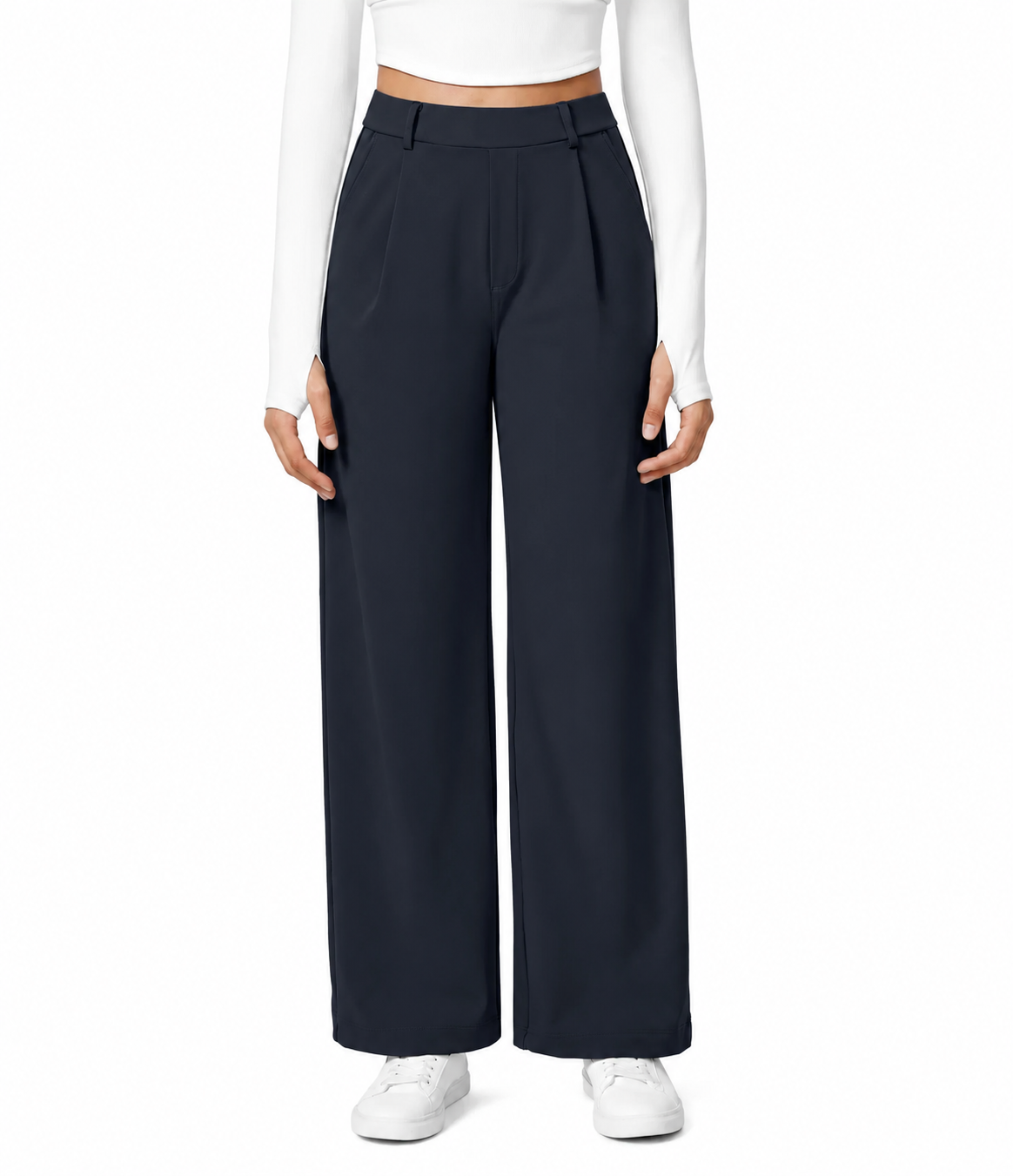 Pantalón Palazzo Urbano de Corte Fluido