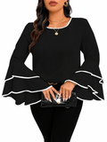 Blusa contemporánea elegante