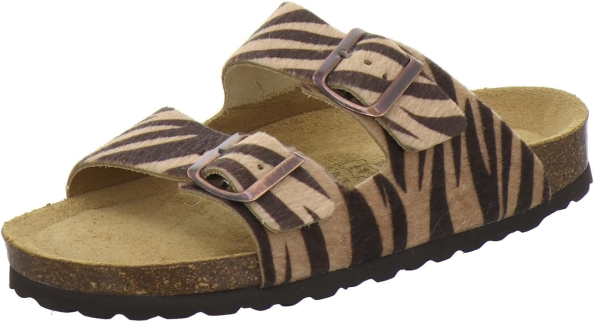 Sandalia de Doble Hebilla Ajustable