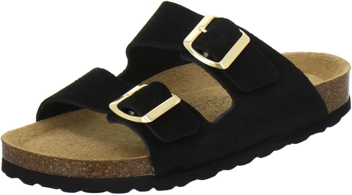 Sandalia de Doble Hebilla Ajustable
