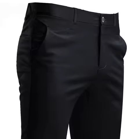 Pantalones elásticos de corte ajustado